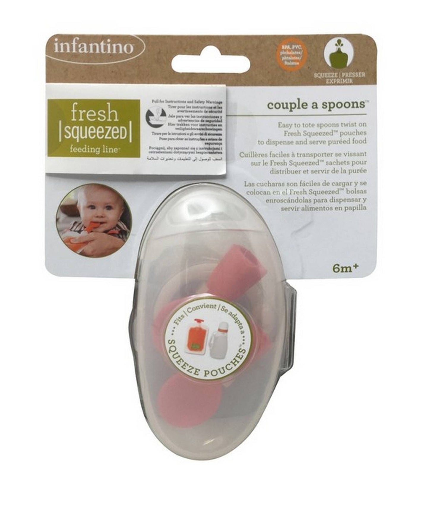 CUCHARAS REEMPLAZABLES- INFANTINO