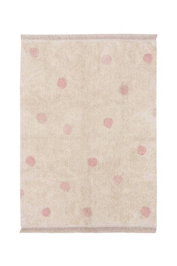 ALFOMBRA HIPPY DOTS VINTAGE NUDE- LORENA CANALS