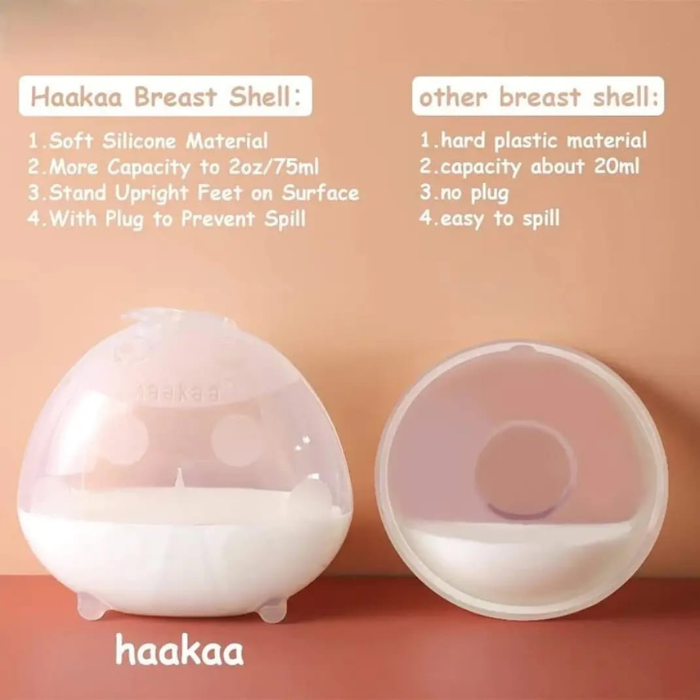 Colector de leche materna HAAKAA (LADYBUG)