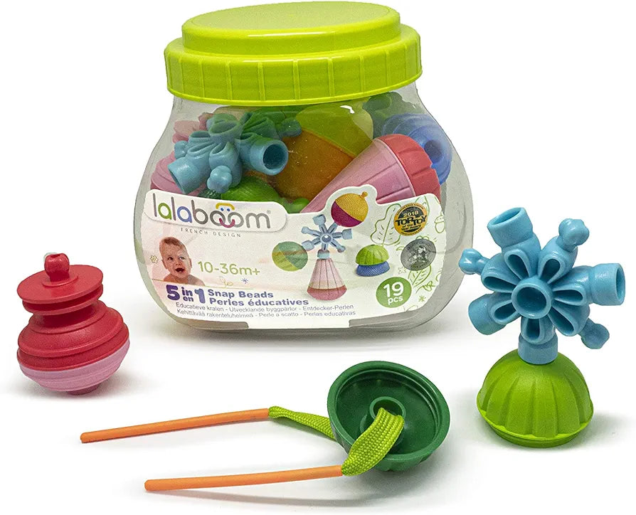 PERLAS PARA JUGAR- LALABOOM TOPTOY