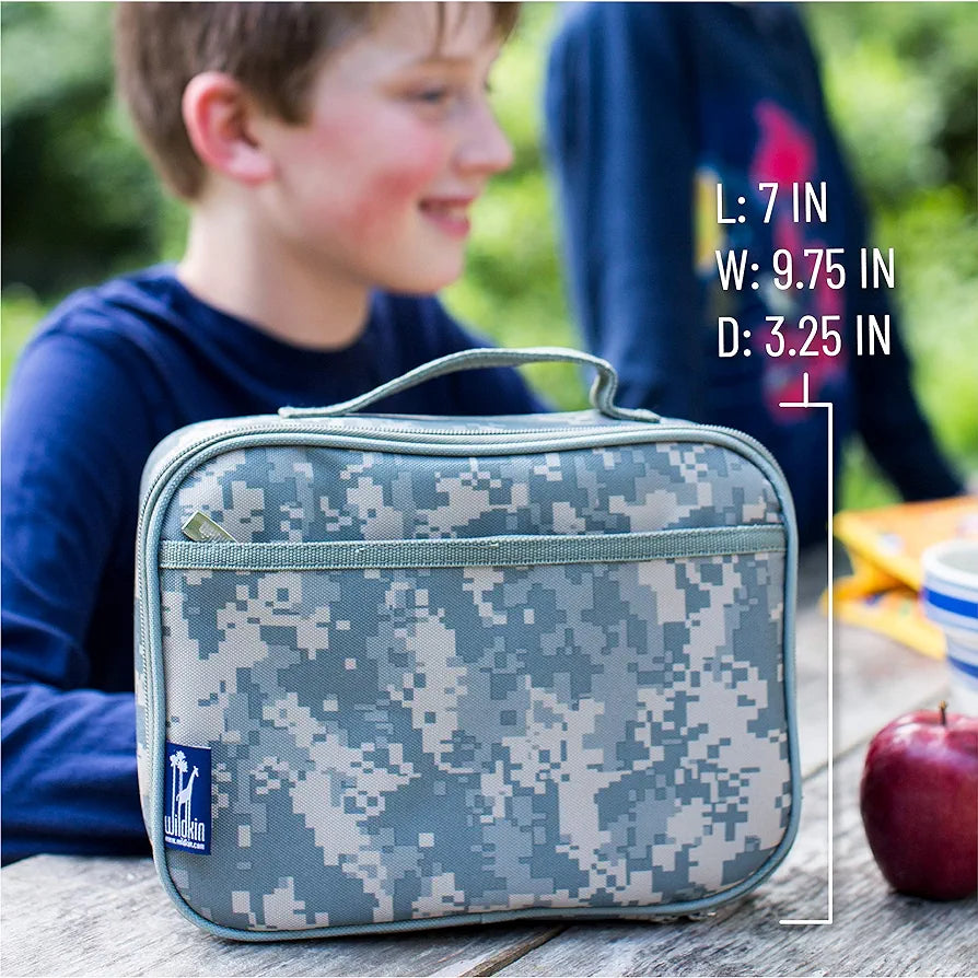 SET DE MOCHILA Y LONCHERA CAMUFLADA- WILDKIN