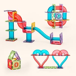 BLOQUES MAGNETICOS 72 PCS- BUILDING BLOCKS