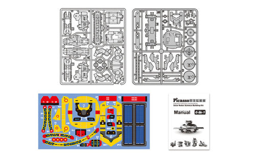 ROBOT 6 EN 1- PICASSO TILES STEAM