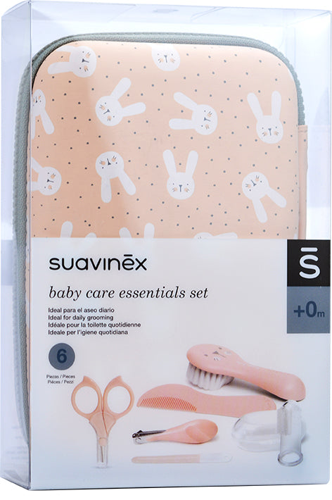 SET DE MANICURA ROSA SUAVINEX