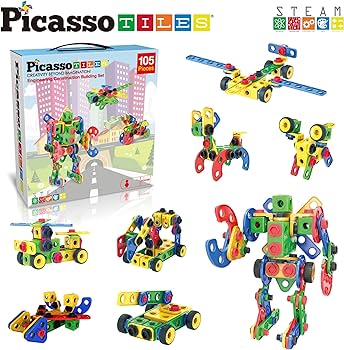 PICASSO TILES 105 PCS- STEAM