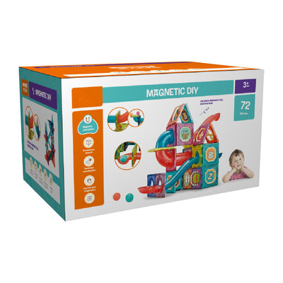 BLOQUES MAGNETICOS 72 PCS- BUILDING BLOCKS